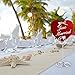 Outgeek Place Holders, 24PCS Table Number Holder Place Card Holders Desk Card Stand Clips Wire Table Picture Photo Holder Tabletop Postcard Menu Memo Name (Silver 24PCS)