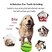 Idepet Dog Toy, Nontoxic Bite Resistant Toy for Pet Dogs Puppy Cat, Dog Pet Food Treat Feeder Chew Tooth Cleaning Exercise Game IQ Training Ball (Green)