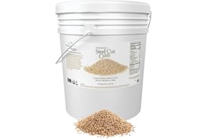 Mountain High Organics Inc. Certified Organic Steel Cut Oats 6G Bucket (42LBS)