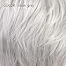 Emmor Short Silver Grey Human Hair Wigs for Women Blend Pixie Cut Wig With Bang Light Weight,Natural Daily Use Hair