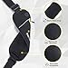 FREETOO Running Belt, Running Waist Pack Bounce Free Waist Pouch Exercise Workout Belt for Women&Men, Ideal for Apple iPhone 8/7/6s/6 (Black&Green) (Slim)