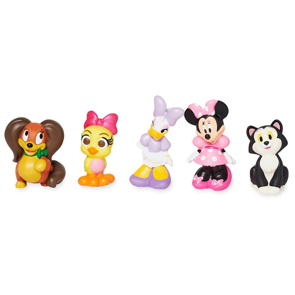 Disney Store Bath Set (Minnie Mouse) - Kids Bath Accessories with Beloved Disney Characters - Colorful and Fun Bath Time Essentials for Kids - Suitable for All Ages