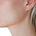 Humble Chic Tiny Leaf Ear Climbers - Delicate Crawler Cuff Stud Jacket Earrings
