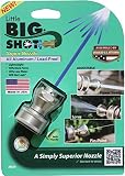 K-Co Innovations Aluminum Big Shot Nozzle - Garden Hose Nozzle - High Pressure Water Nozzle - Jet Water Hose Nozzle - Power Hose Nozzle - Water Hose Nozzle - (Single)