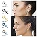CrazyPiercing Stainless Steel Mens Womens Hoop Earrings Piercings Huggie Hypoallergenic (Cross Earrings 5Pair)