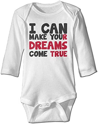 Baby-Boys And Girls Dream Come Ture Baby Onesie LONG SLEEVES