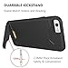 Se7enline Compatible with iPhone 6/6S Cases Dual Layer Extreme Protection Anti-Scratch & Fingerprint Wallet Case Card Holder Kick-Stand Cover for iPhone 6 (2014) / 6s (2015),Black