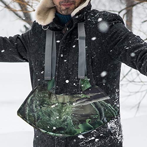 Jolitac Hunting Fleece Hand Muff Men's Camo Insulated Warmer Outdoor Camping Camouflage Thinsulate Insulation