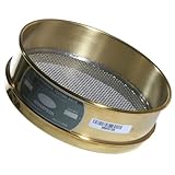 Advantech Brass Test Sieves with Stainless Steel Wire Cloth Mesh, 8