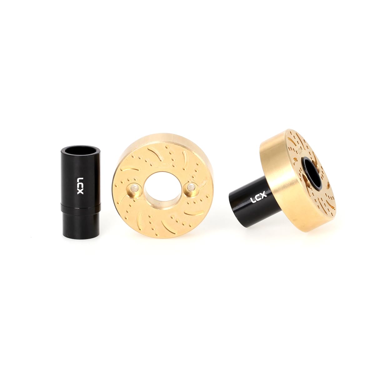 LCX Racing 1/10th RC Crawler Car Heavy Weight Aluminum Rear Lock Out w/Brass Counter Weight 102g for RC Car Axial RBX10 RYFT AXI03009 AXI03005, Upgrades Patrs Accessories