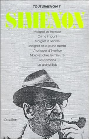 Tout Simenon Tome 7 8 Romans Amazon Fr Simenon Georges Livres