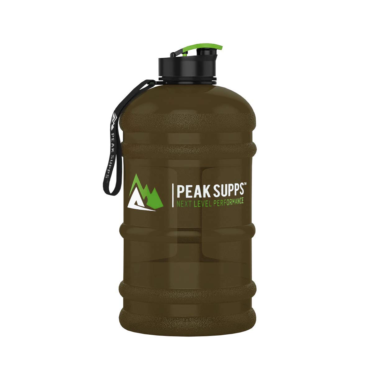Peak Supps 2.2 Litre Water Bottle - EASY POP CAP - BPA Free