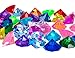 jollylife 36PCS Acrylic Diamond Gems Jewels Pirate Treasure Chest Hunt Party Favors