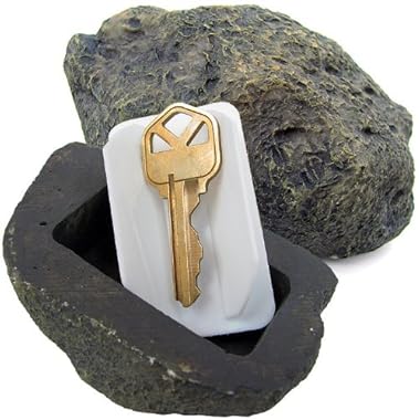 WSB Hide A Key Realistic Rock Outdoor Key Holder – As Seen on TV