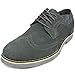 Alpine Swiss Beau Mens Dress Shoes Genuine Suede Wingtip Oxfords Gray 12 M US