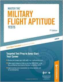 Amazon Com Master The Military Flight Aptitude Test