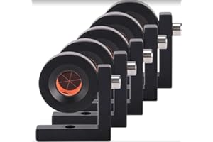 GEOLENI 90 Degree Right Angle Prism L Bar Copper-Coated Mini Prism Total Station MP110 For Total Stations (MP110HW-10PCS)