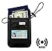 Travel Wallet Neck Pouch - RFID Passport Wallet - Hidden Travel Wallet - Neck Passport Holder - Durable Travel Passport Wallet - By Bingonia Travel Accessories - Black
