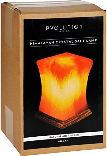 2Pack! Evolution Salt Crystal Salt Lamp - Pillar - 1 Count
