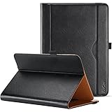 ProCase Universal Tablet Case for 7-8 inch Tablet, Stand Folio Case Protective Cover for 7" 8" Touchscreen Tablets, with a Stylus Pen – Black