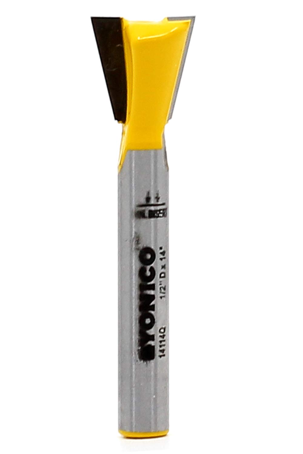 Yonico 14114q 14 X 1/2-Inch Dovetail Router Bit 1/4-Inch Shank
