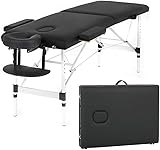 FDW Aluminium Massage Table Massage Bed Portable
