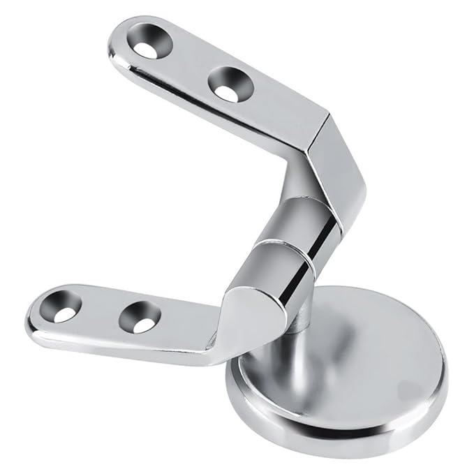 Toilet Seat Hinge Kit Repair Replacement Tools with Nuts and Washers