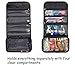 UTRAX Travel Cosmetic Bag Roll Up Makeup Toiletry Bags Hanging Jewelry Organizer