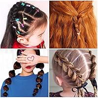 Ohf 600 Pcs Colorful Elastic Hair Ties For Kids Baby Girls Multi
