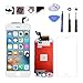 LCD Digitizer Replacement Screen & LCD Display Touch Screen and Digitizer Assembly for iPhone 6S Plus 5.5 inch White