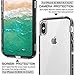 SKYLMW iPhone Xs Max Case,Shockproof Three Layer Protection Hard Plastic & Soft TPU Sturdy Shockproof Armor High Impact Resistant Cover Case for iPhone 6.5 inch 2018,Clear