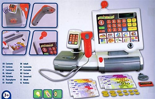 Theo Klein 9356 - Set Caja Registradora Grande con Accesorios: Amazon.es: Juguetes y juegos