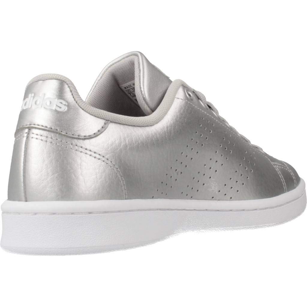adidas Women Shoes Casual Sneakers Fashion Essentials Advantage Silver  EE8197- Buy Online in Brunei at brunei.desertcart.com. ProductId :  226144143.