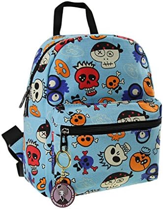 Cute Cartoon Printed Backpack Girls Boys School Travel Casual Bag Kids Canvas Bookbags Large Capacity School Bag with Adjustable Shoulder Straps Fashion Teenage Rucksack Daypack for Toddler Kids Youth