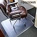Mysuntown Carpet Chair Mats, PVC Vinyl Chair Mat for Carpeted Floors with Lip, Transparent Desk Chair Mat - 36 X 48 Inch Standard Pile Carpet