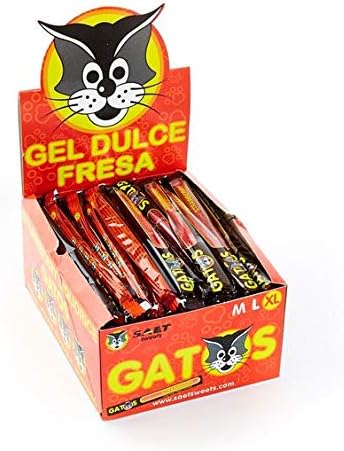 Gatos Regaliz XL Fresa 85 ud 680 g: Amazon.es: Alimentación y bebidas