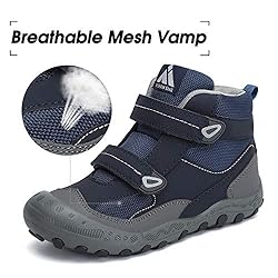 Mishansha Kids Boys Hiking Boots Water Resistant