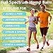 Organic Hemp Balm for Pain Relief (2200mg), Natural Hemp Pain Relief Cream for Back, Knee, Neck, Joint - Premium Hemp Herbal Extract Balm for Inflammation & Sore Muscles - Made in USA