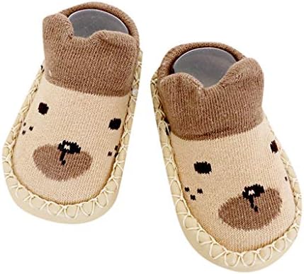 SANGQU Cartoon Newborn Baby Girls Boys Anti-Slip Socks Slipper Boots Floor Sock