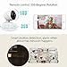 Ebitcam 1080P HD Smart Wifi Dome Camera,Baby/Pet Monitoring Wireless Security Camera, Pan/Tilt/Zoom,Night Vision, Schedule Recording, Motion Alarm,Remote Real-time Monitoring with Two-way Audio (E2-X)