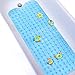 Baobë Bathtub Mat Non-Slip Shower Bath Mat for Baby Kids Elder Washable Natural Rubber Blue 39
