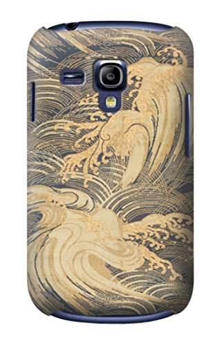 R2680 Japan Art Obi With Stylized Waves Case Cover For Samsung Galaxy S3 mini