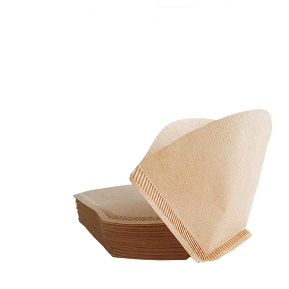Coffee Filter Paper，Pack of 100，2 to 4 People use，No. 102