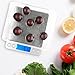 HEYFIT 0.01oz/0.1g 3000g Digital Gram Food Scale Pocket Sized Multifunction Stainless Steel with Precision Measuring LCD Backlit Display for Kitchen Silver