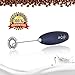 Star Coffee Powerful Handheld Milk Frother with Stand - BONUS Scoop w/Bag Clip, Microfiber Cloth & eBook included - Stainless Steel Whisk - Ideal Mixer for Coffee, Latte, Drinks