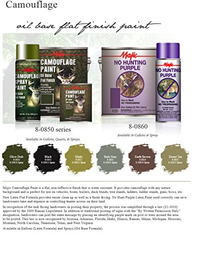 Majic Paints 8-0855-1 Camouflage Paint, 1-Gallon, Desert Tan