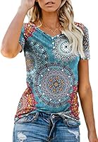 ANIXAY Women's Short/Long Sleeve Henley Button up T Shirt Casual Basic Tops Blouse