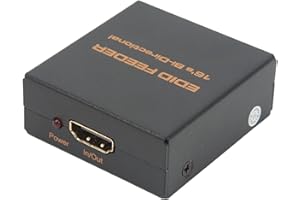Acouto 4K EDID Manager Emulator with 16 Modes, CEC Support, and 10m Output Distance - Metal EDID Manager Seamless Compatibili