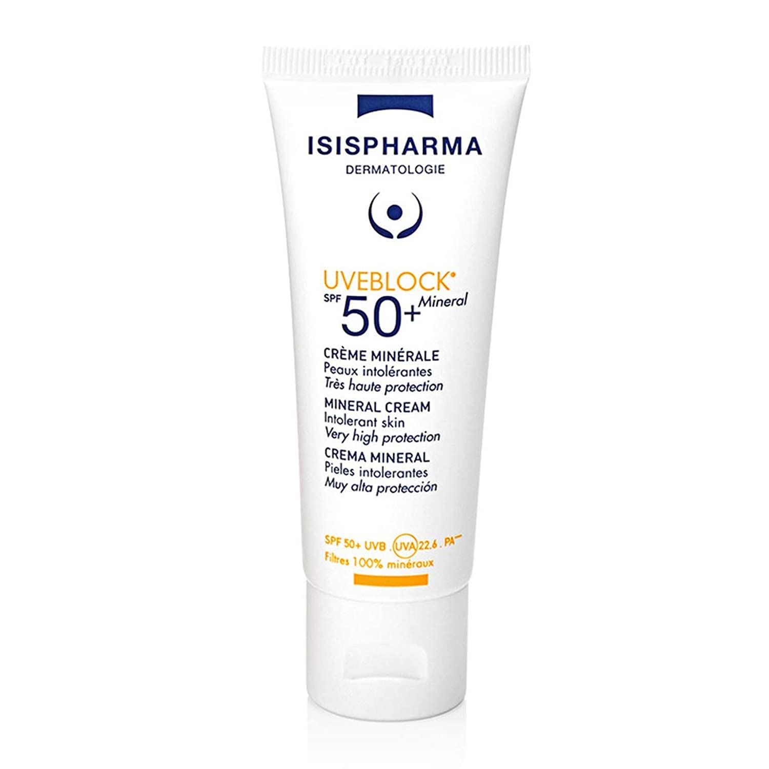 ISISPHARMA - Uveblock SPF 50+ Mineral Cream - Sun Protection 40 ml