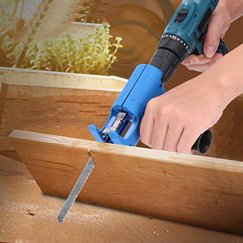Säbelsäge, Tragbarer Säbelsägen Handwerk Säbelsäge mit Ergonomischem Griff und 3 Sägeblättern Universalsäge zum… – Bild 6